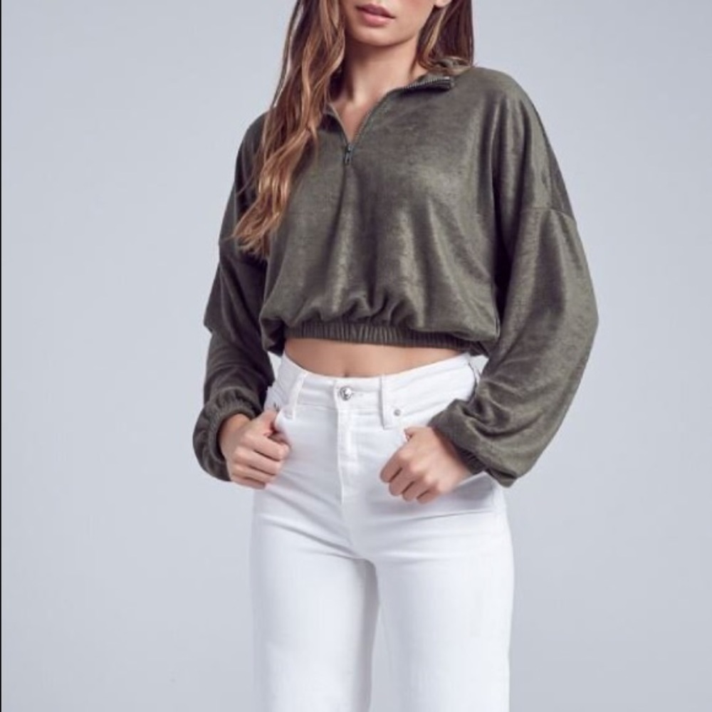 Hunter Cropped Zip - Picture 3 of 6